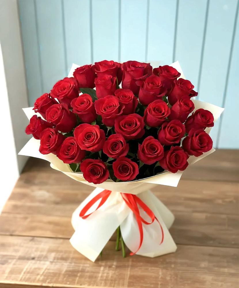 Букет 29 Красных роз в Красная Горка Республика Башкортостан