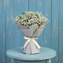 Букет цветов из:  Гипсофила в Красная Горка Республика Башкортостан