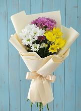 Букет цветов из:  Хризантемы в Красная Горка Республика Башкортостан