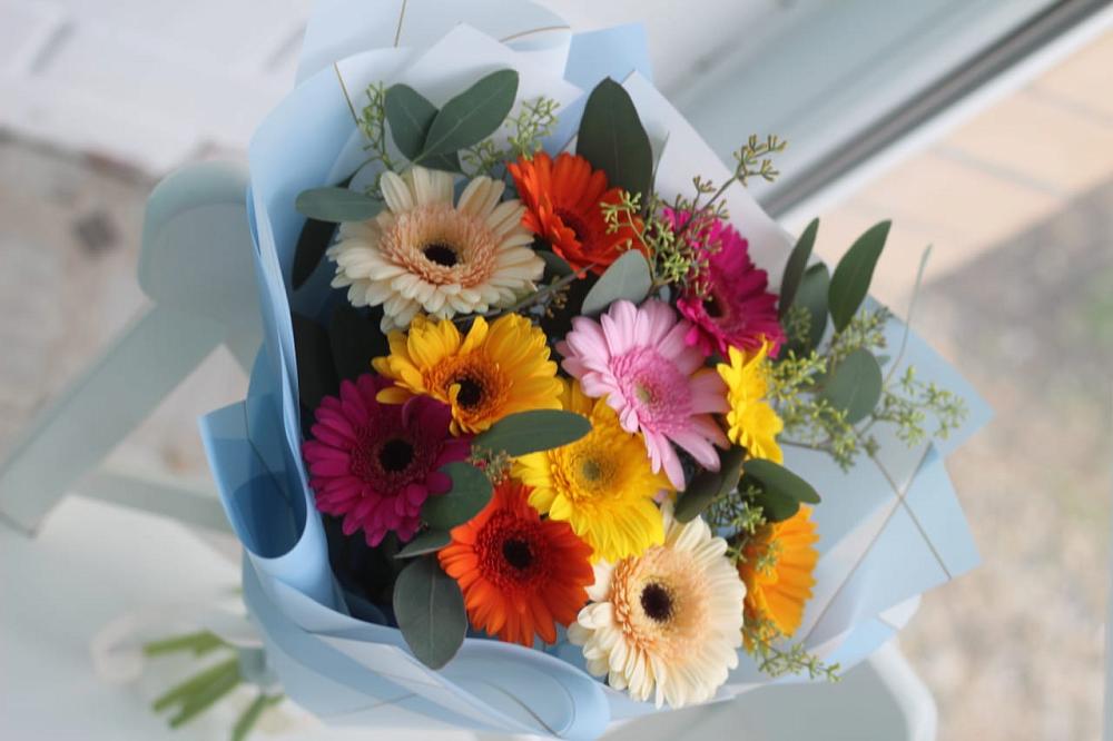 Букет цветов из: Герберы в Красная Горка Республика Башкортостан