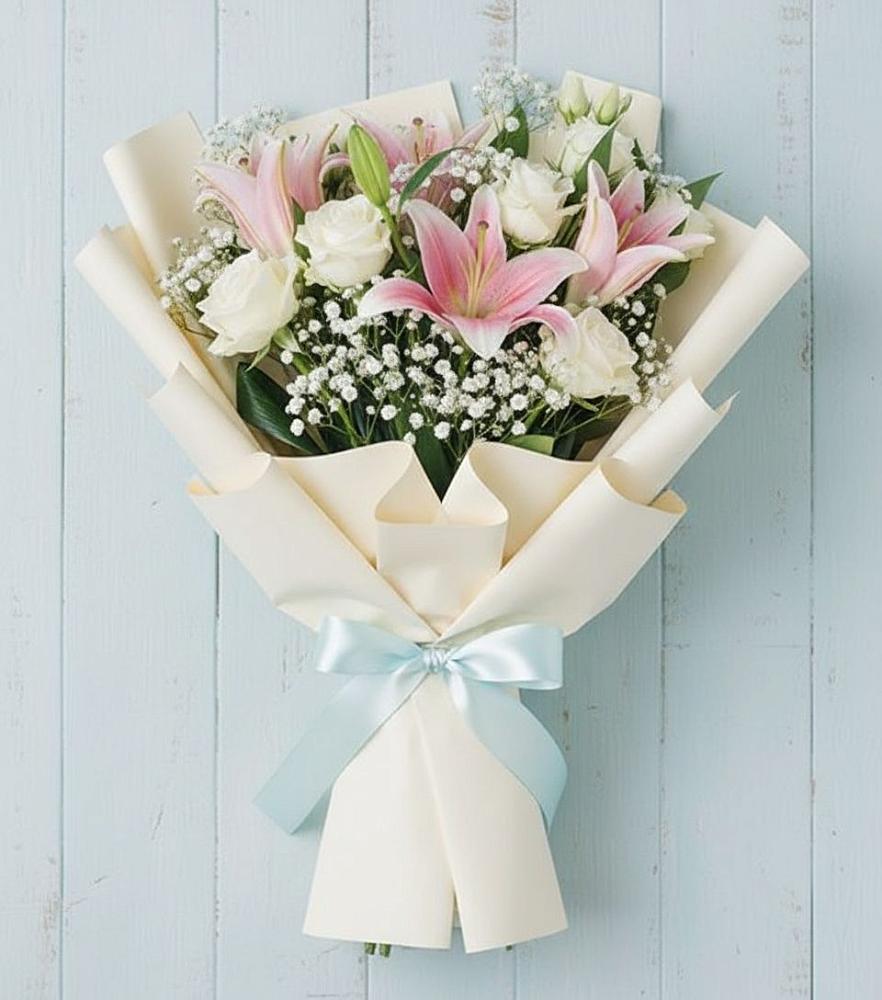 Букет цветов из: Лилии в Красная Горка Республика Башкортостан