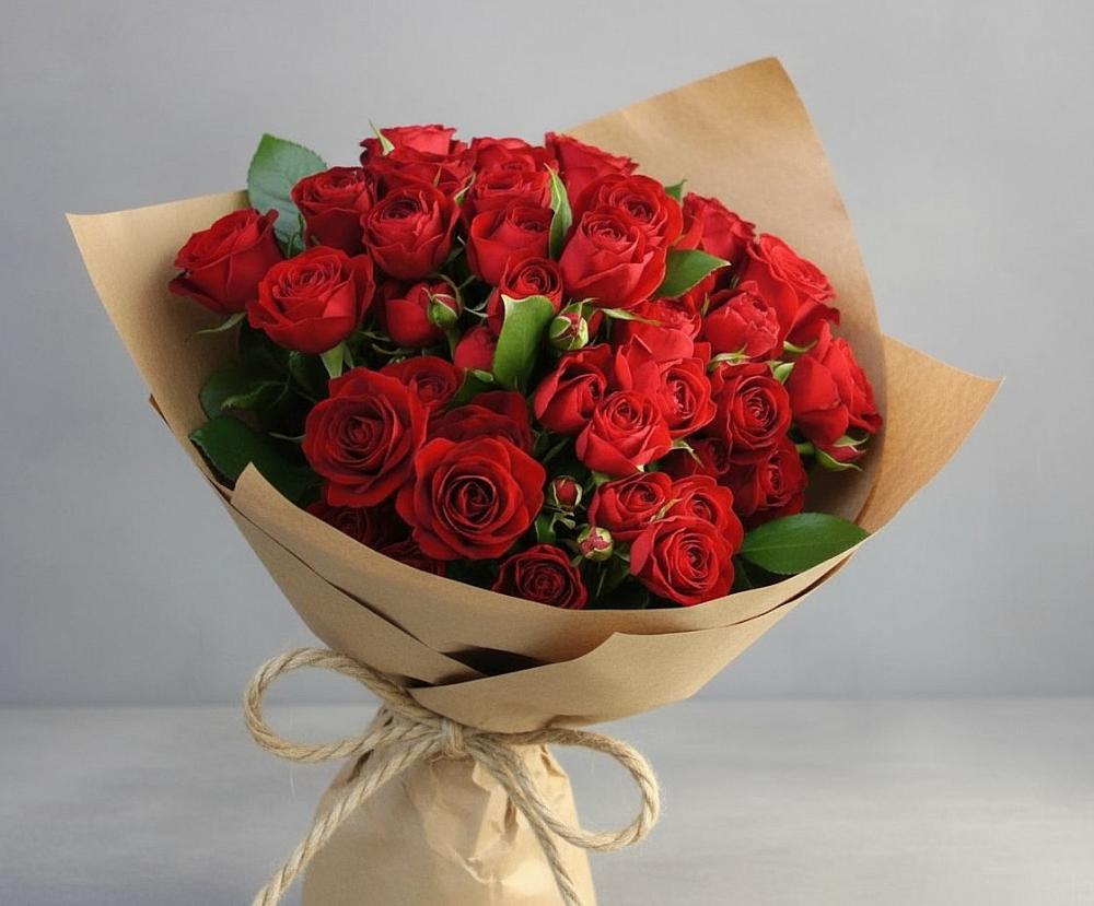 Букет Любовный роман в Красная Горка Республика Башкортостан