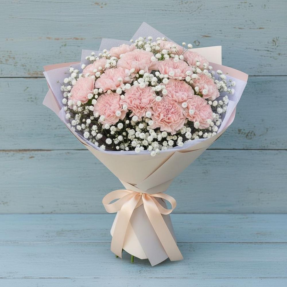 Букет цветов из: Гвоздики в Красная Горка Республика Башкортостан