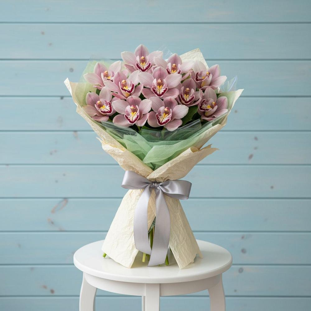 Букет цветов из: Орхидеи и Розы в Красная Горка Республика Башкортостан