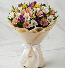 Букет цветов из:  Альстромерии в Красная Горка Республика Башкортостан