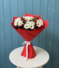 Букет цветов из:  Хризантемы в Красная Горка Республика Башкортостан