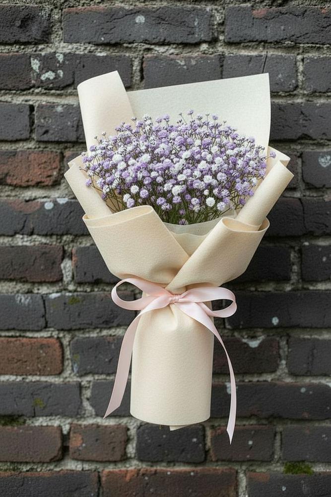 Букет цветов из: Гипсофила в Красная Горка Республика Башкортостан