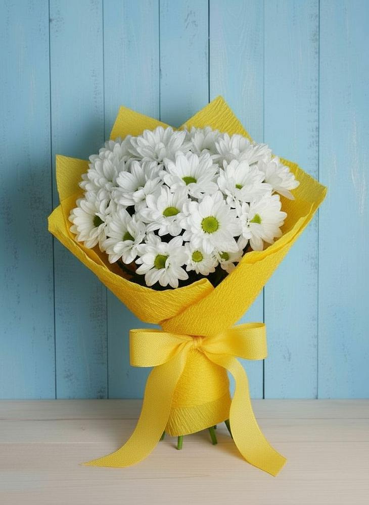 Букет цветов из: Хризантемы в Красная Горка Республика Башкортостан