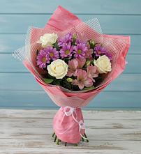 Букет цветов из:  Герберы в Красная Горка Республика Башкортостан