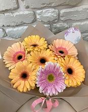 Букет цветов из:  Герберы в Красная Горка Республика Башкортостан