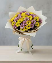 Букет цветов из:  Хризантемы в Красная Горка Республика Башкортостан