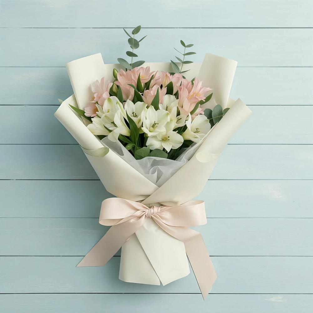 Букет цветов из: Альстромерии в Красная Горка Республика Башкортостан