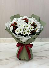 Букет цветов из:  Хризантемы в Красная Горка Республика Башкортостан