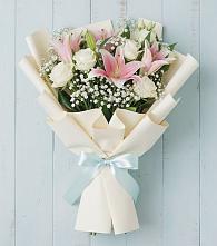 Букет цветов из:  Лилии в Красная Горка Республика Башкортостан