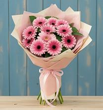 Букет цветов из:  Герберы в Красная Горка Республика Башкортостан
