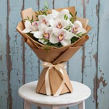 Букет цветов из:  Орхидеи и Розы в Красная Горка Республика Башкортостан