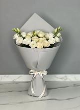 Букет цветов из:  Розы и Лизиантусы в Красная Горка Республика Башкортостан